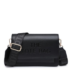 Aurora 'The Tote Bag' Multi Pocket Structured Crossbody Bag - Black