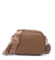 Brooke 'The Tote Bag' Cross Body Style Bag - Brown